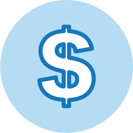 Money Symbol Icon - this is how it works, represents pricing